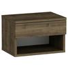 Nachttisch Hestia ca. 44,6x29x31,6cm Walnussfarben - Walnussfarben, Design, Holzwerkstoff (44,6/29/31,6cm) - MID.YOU