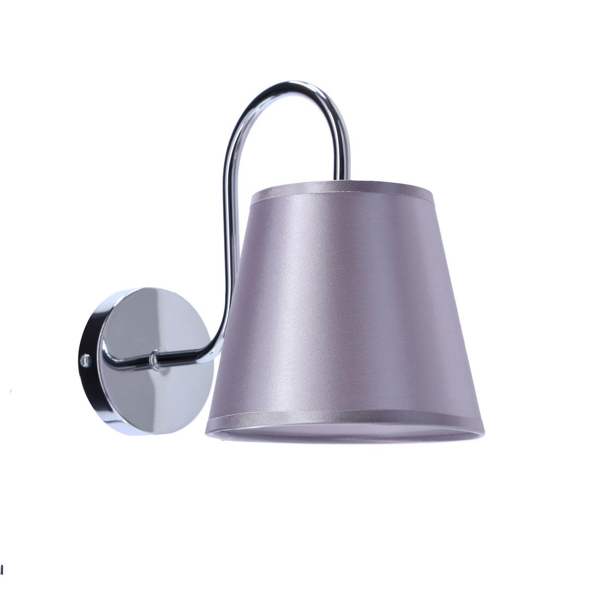 Zidna Svjetiljka Luk - boje kroma, Basics, metal/plastika (22/15/21cm)