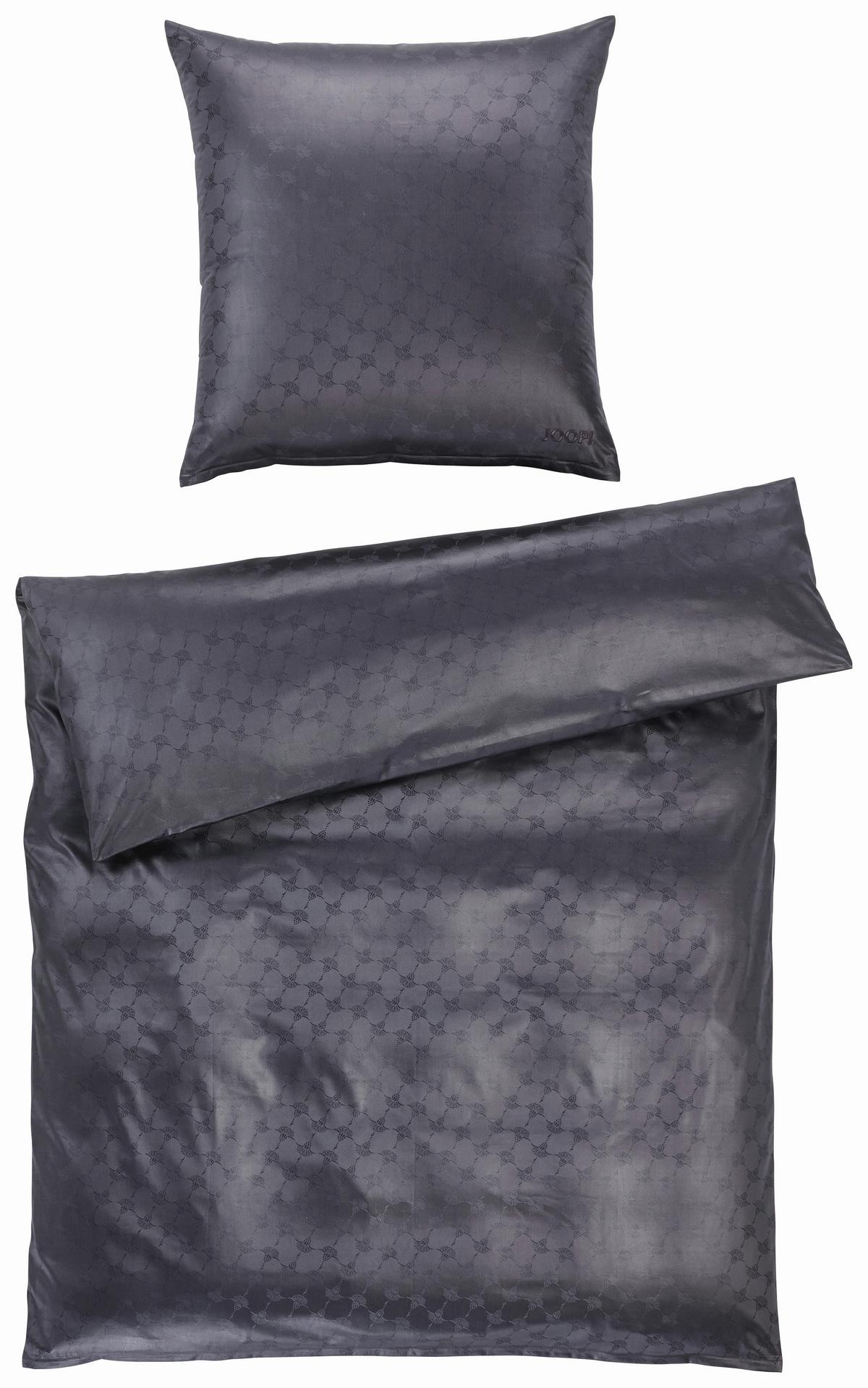 POŚCIEL JOOP! CORNFLOWER - antracytowy, Basics, tkanina (155/220cm) - Joop!