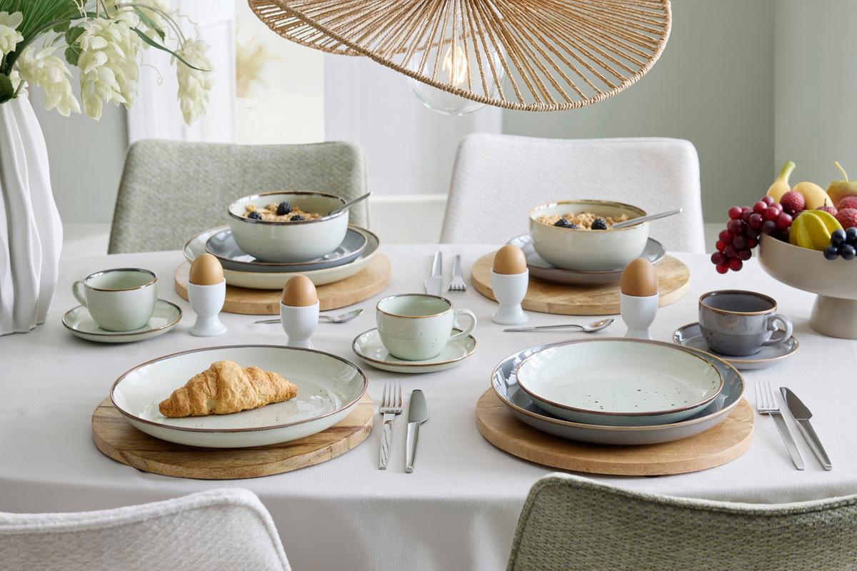 Evőeszközkészlet Thi - ezüstszínű, Modern, fém - Mömax