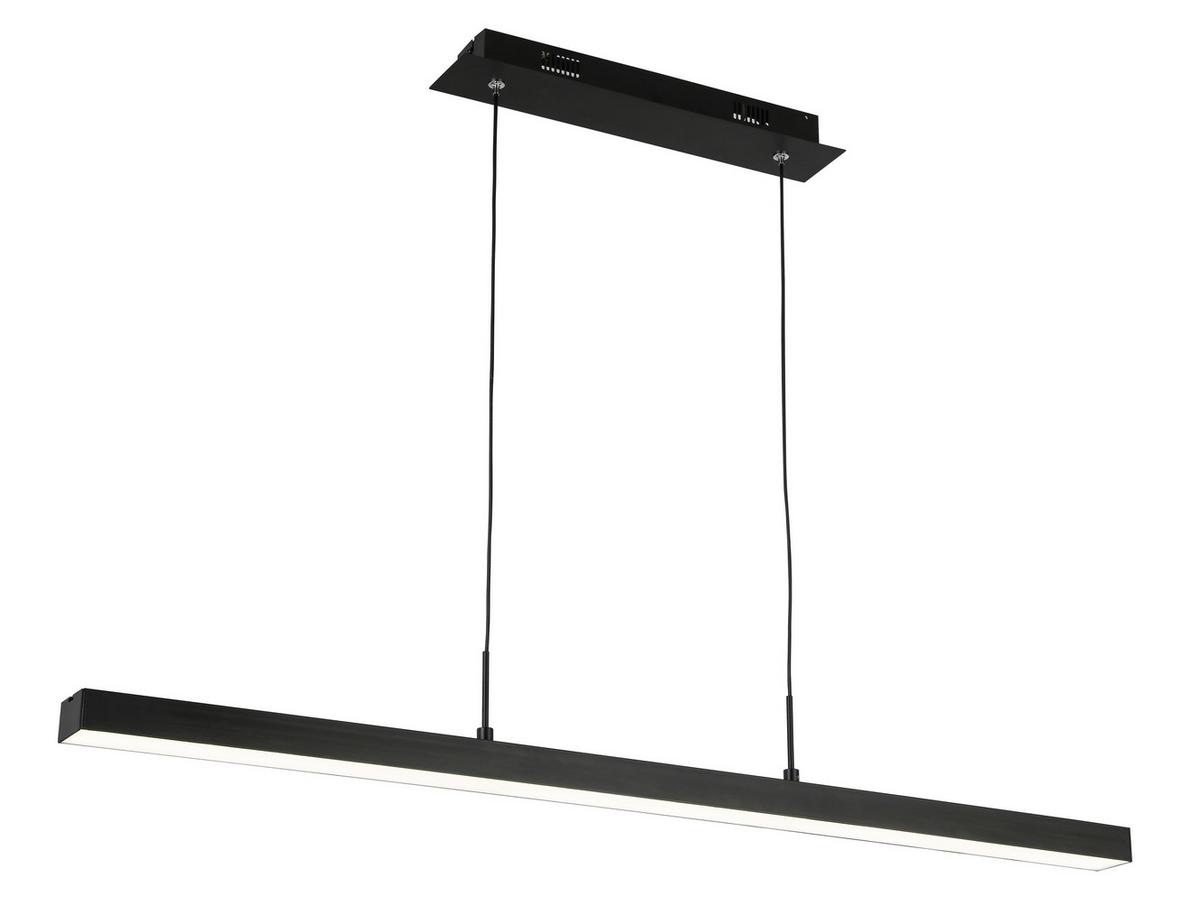 LAMPA WISZĄCA LED SUPREME *SBN*SH* - czarny, Konventionell, tworzywo sztuczne/metal (100/5/120cm) - Novel