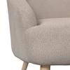 RELAXFÅTÖLJ SONJA - cremefärgad/naturfärgad, Modern, trä/textil (71/66/70cm) - Bessagi Home