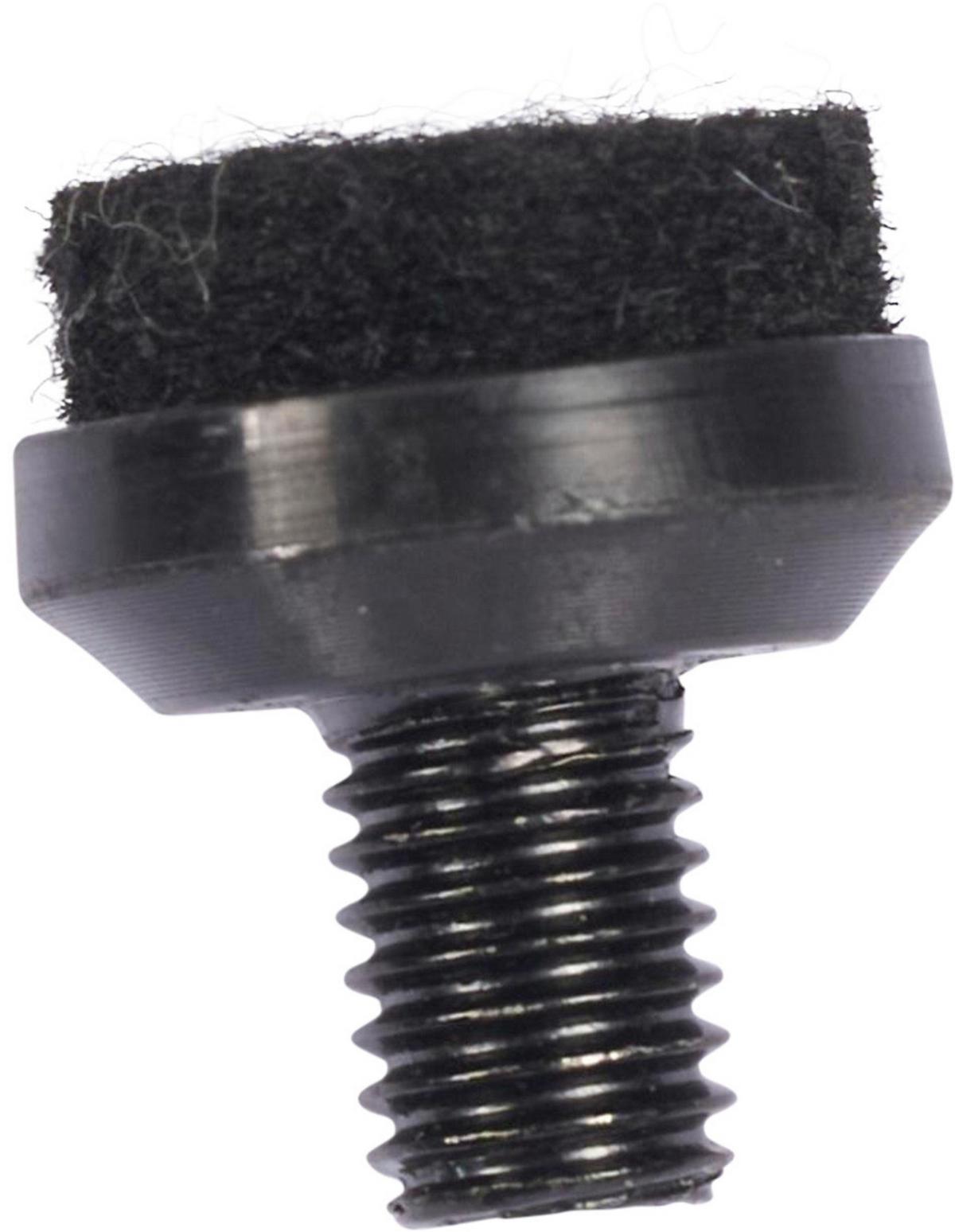 Filzgleiter Gert Schwarz, 4er Set - Schwarz, Basics (1.9/2.2/1.9cm) - Mömax