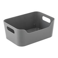 Coșuleț pentru depozitare Michael - S - gri, Modern, plastic (19/13,5/8cm) - Mömax