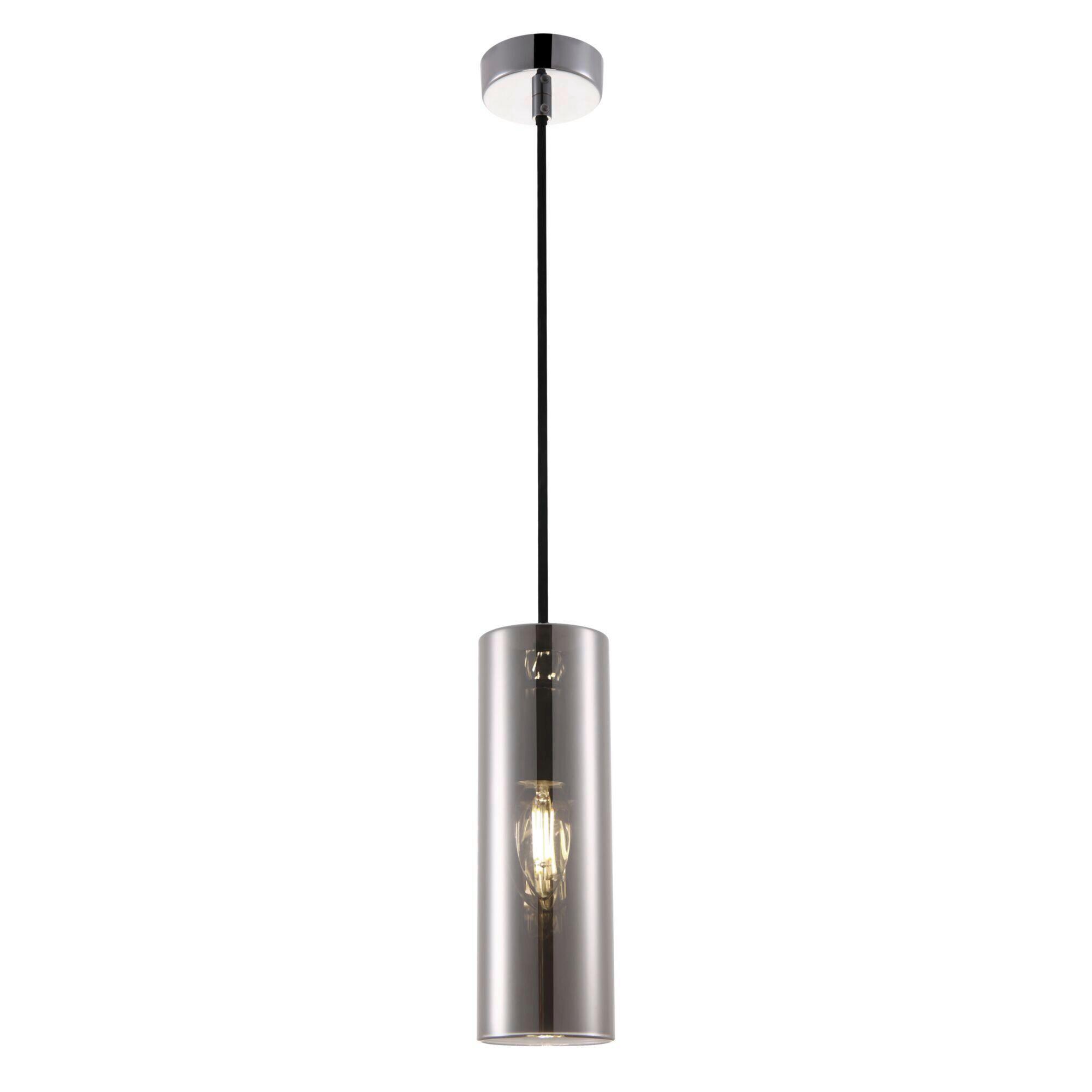 PENDELLEUCHTE GIOIA - Chromfarben, Trend, Glas/Metall (8/24cm) - MAYTONI