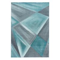 Läufer Beta Blau ca. 80x250cm - Blau, Basics, Textil (80/250cm) - Novel