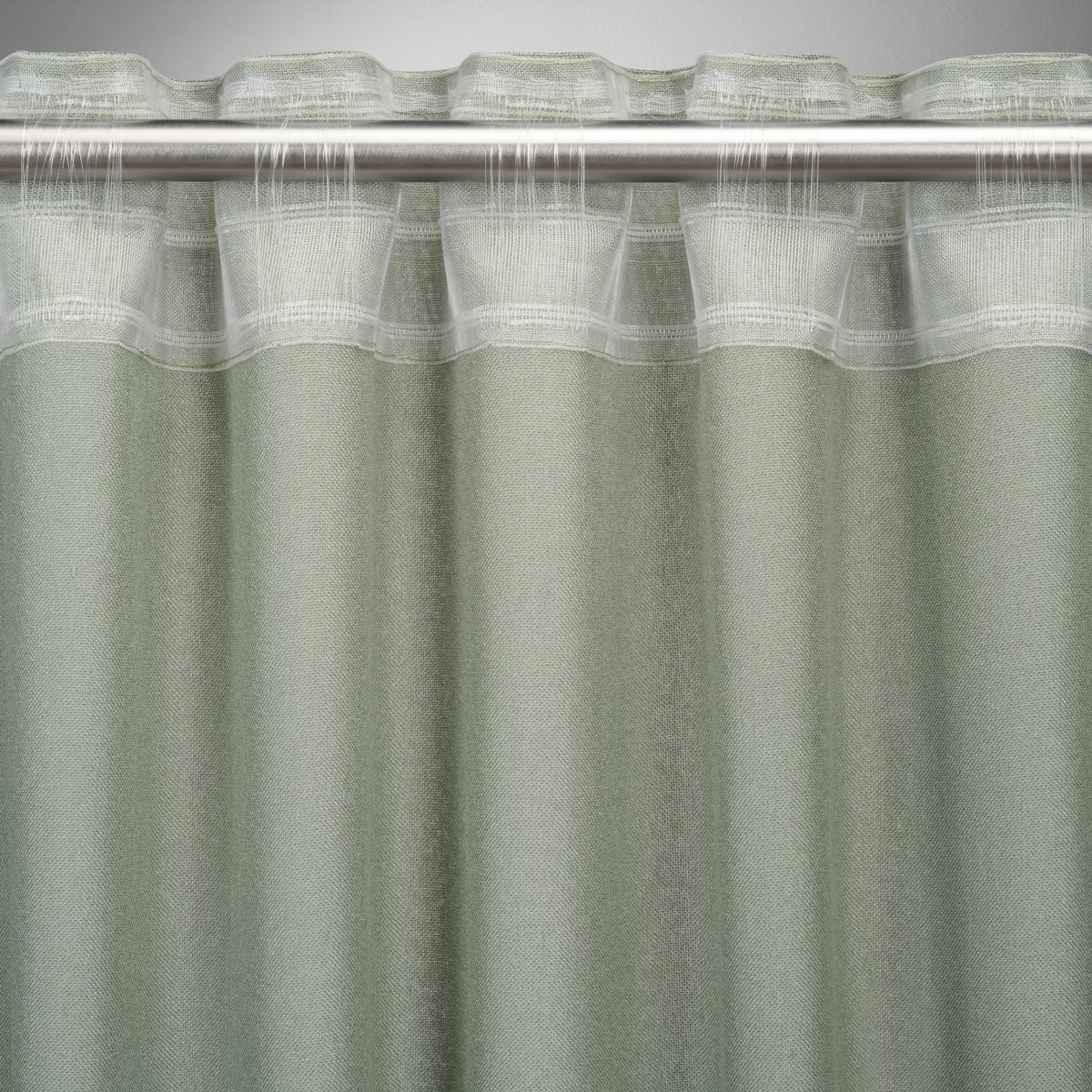 Fertigvorhang Ben Grün ca. 135x245cm - Grün, MODERN, Textil (135/245cm) - Modern Living