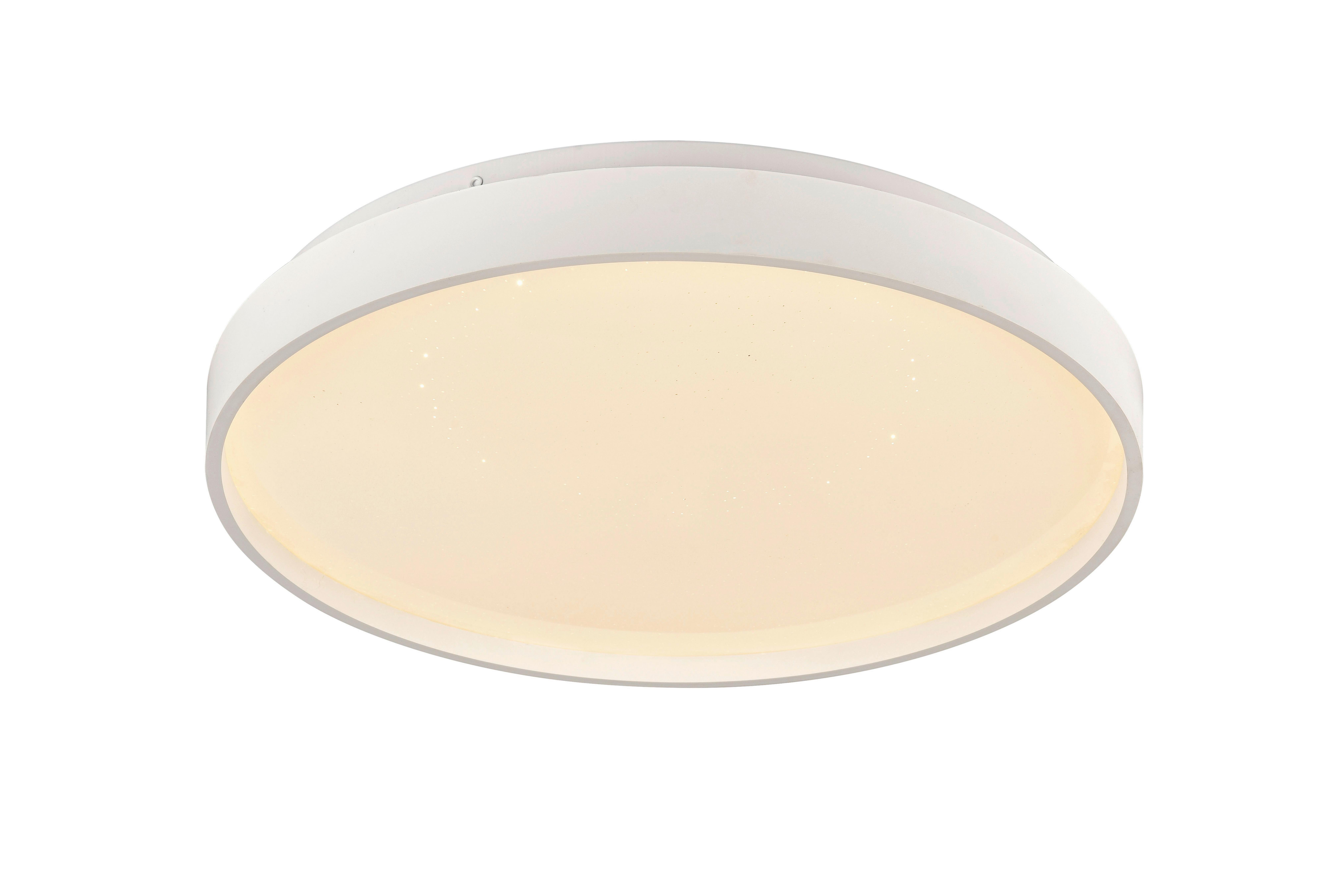 LAMPA SUFITOWA LED C12014L LOTUS *SBN* - biały, Basics, tworzywo sztuczne/metal (39cm) - Novel