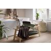 BADLAKAN OLIVIA - grön, Klassisk, textil (90/160cm) - Premium Living