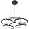 LED-HÄNGLAMPA CRONO -AKT- - svart, Romantik / Lanthus, metall/plast (70/70/120cm) - Premium Living