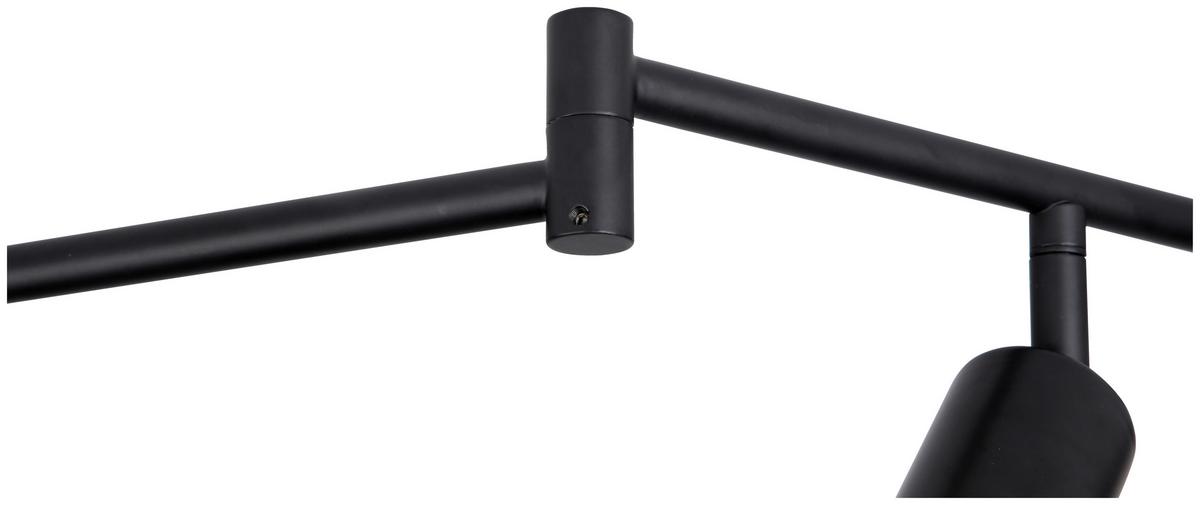 Strahler Molly in Schwarz max. 24 Watt - Schwarz, KONVENTIONELL, Metall (180/8,5/15,5cm) - Mömax