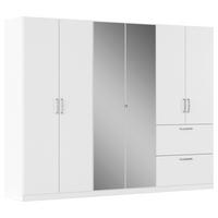 DULAP USI ROTATIVE PADUA - alb, Modern, material pe bază de lemn (271/210/54cm) - Modern Living