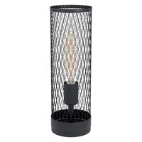 Tischleuchte 43536 Redcliffe - Schwarz, Design, Metall (12/12/38cm) - Eglo