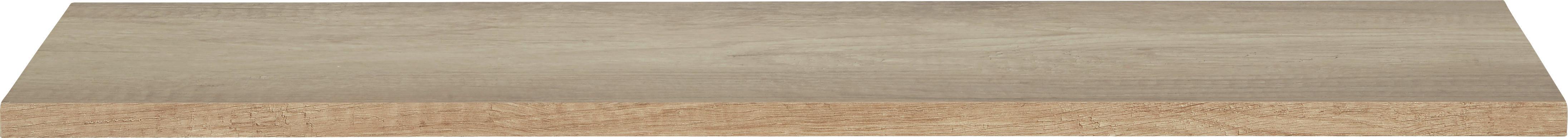 Poliță de perete Bigg - stejar Sonoma, lemn (80/1,6/25cm) - Modern Living