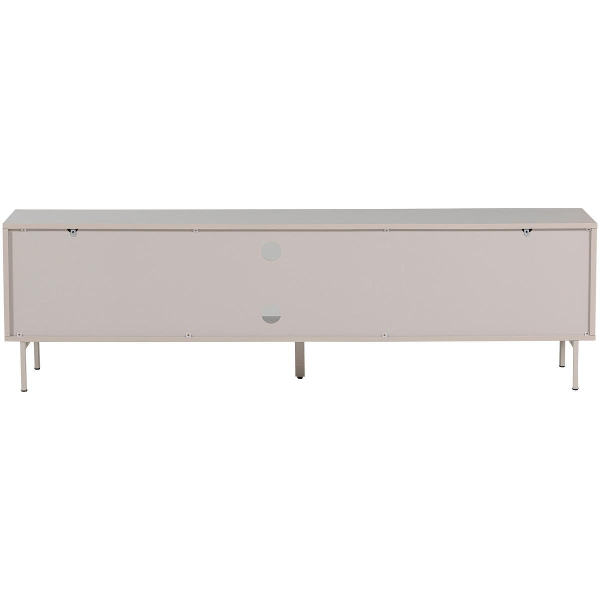 Lowboard Tours Sandfarben - Sandfarben, Design, Holzwerkstoff/Metall (180/51/42cm) - Livetastic