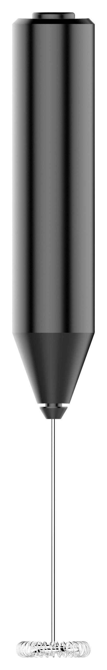 Milchschäumer Bilo Schwarz - Schwarz, Basics, Kunststoff/Metall (3,65/2,8/21,6cm) - Mömax