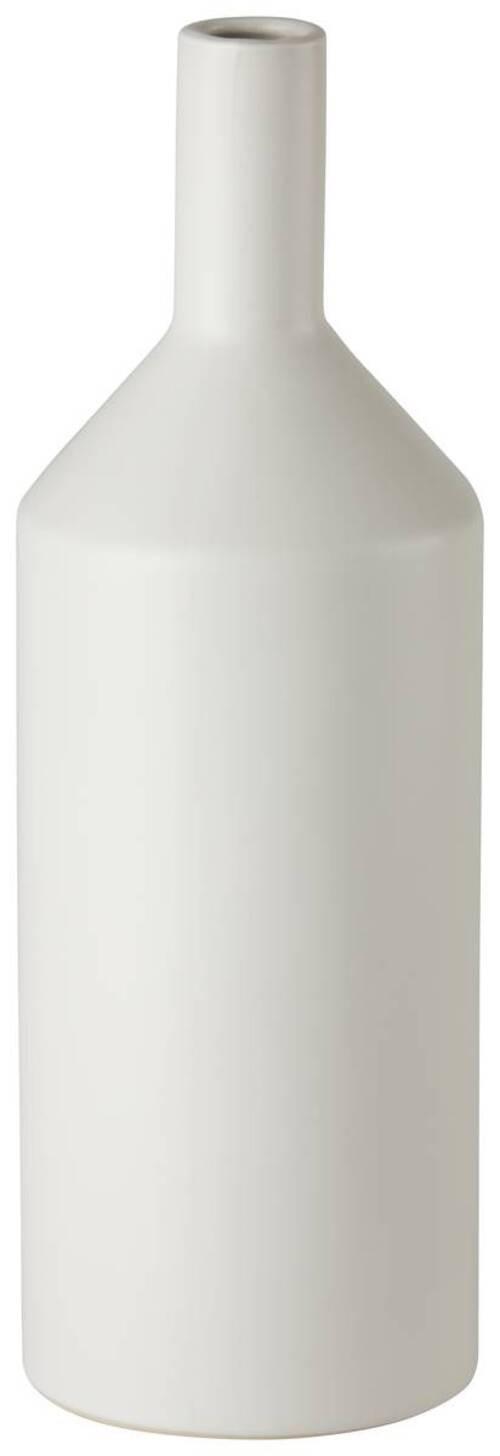 Vase Isabella in Weiss - Weiss, Basics, Keramik (11/30cm) - Modern Living