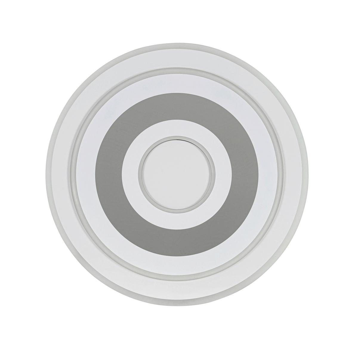 Plafonieră cu LED Birtu - alb, Modern, plastic/metal (49/4,3cm) - Mömax