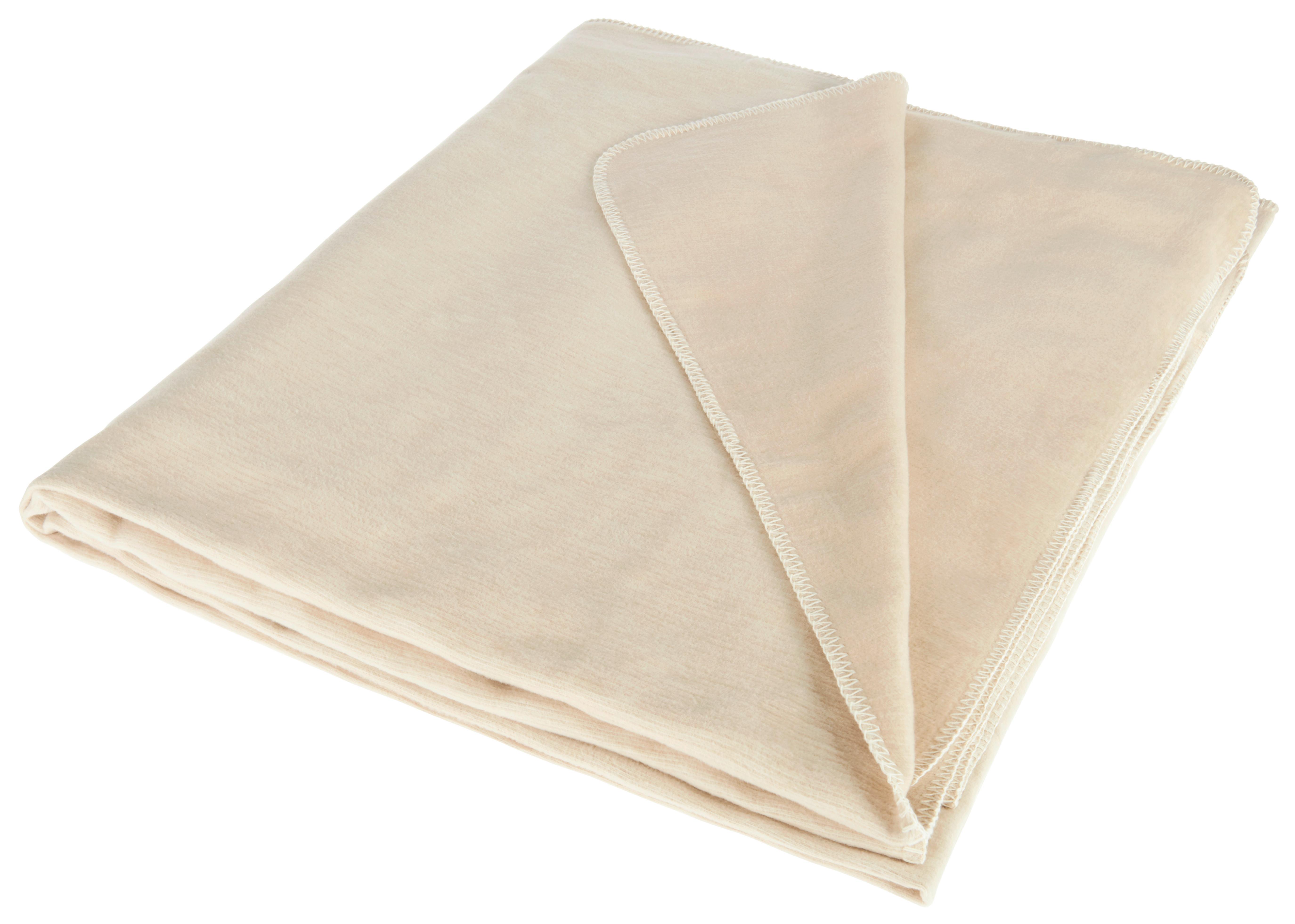 KOC DOMOWY LEELA XXL GOTS DECKE - kolor naturalny, Basics, tkanina (220/250cm) - Bio:Vio