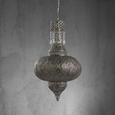 Pendelleuchte Sarala - Silberfarben, MODERN, Metall (42/170cm) - Modern Living