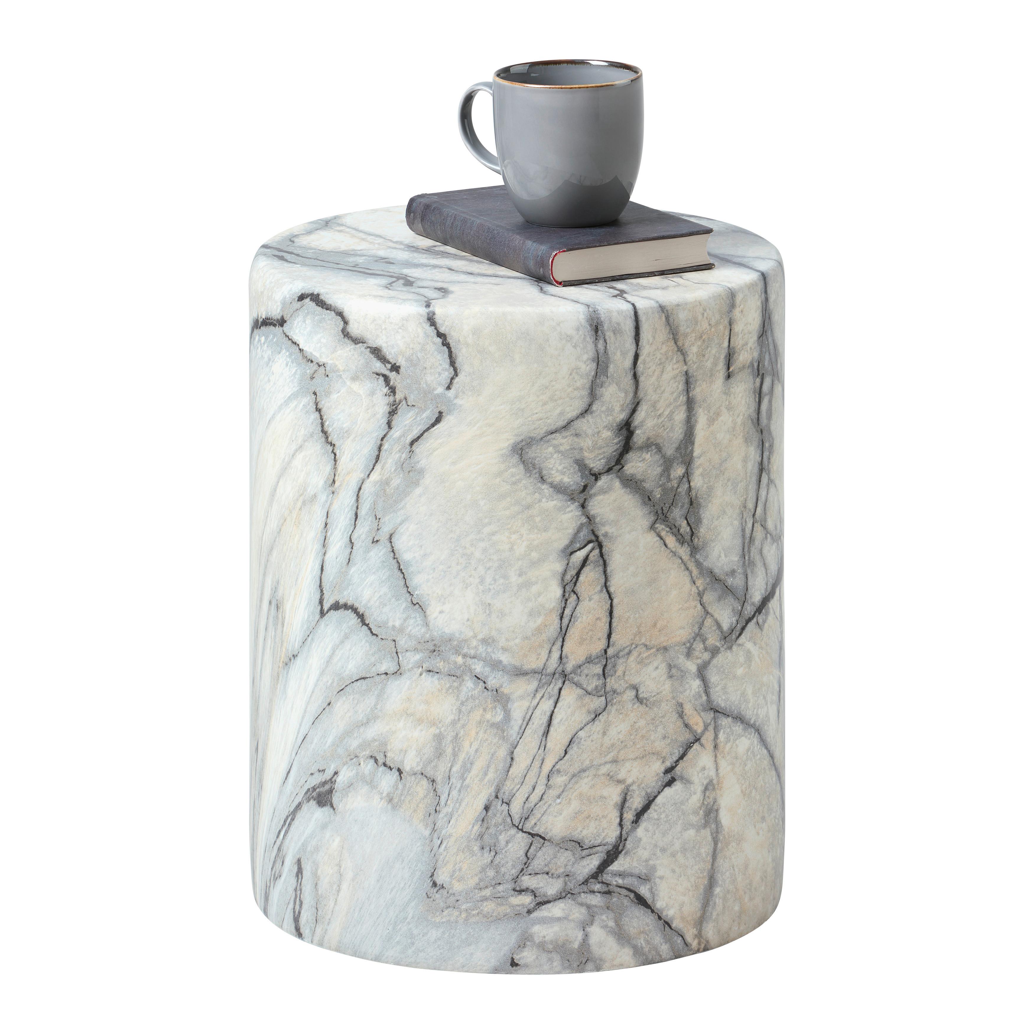 Beistelltisch Calatta -Trend- - Multicolor, Modern, Stein (35/35/40cm) - Mömax