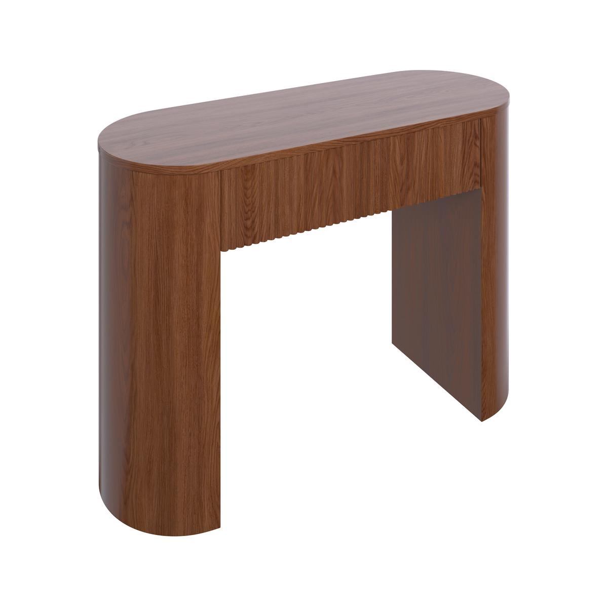 Konsolentisch Noah Walnussfarben MDF - Walnussfarben, MODERN, Holzwerkstoff (112/79/40cm) - Bessagi Home