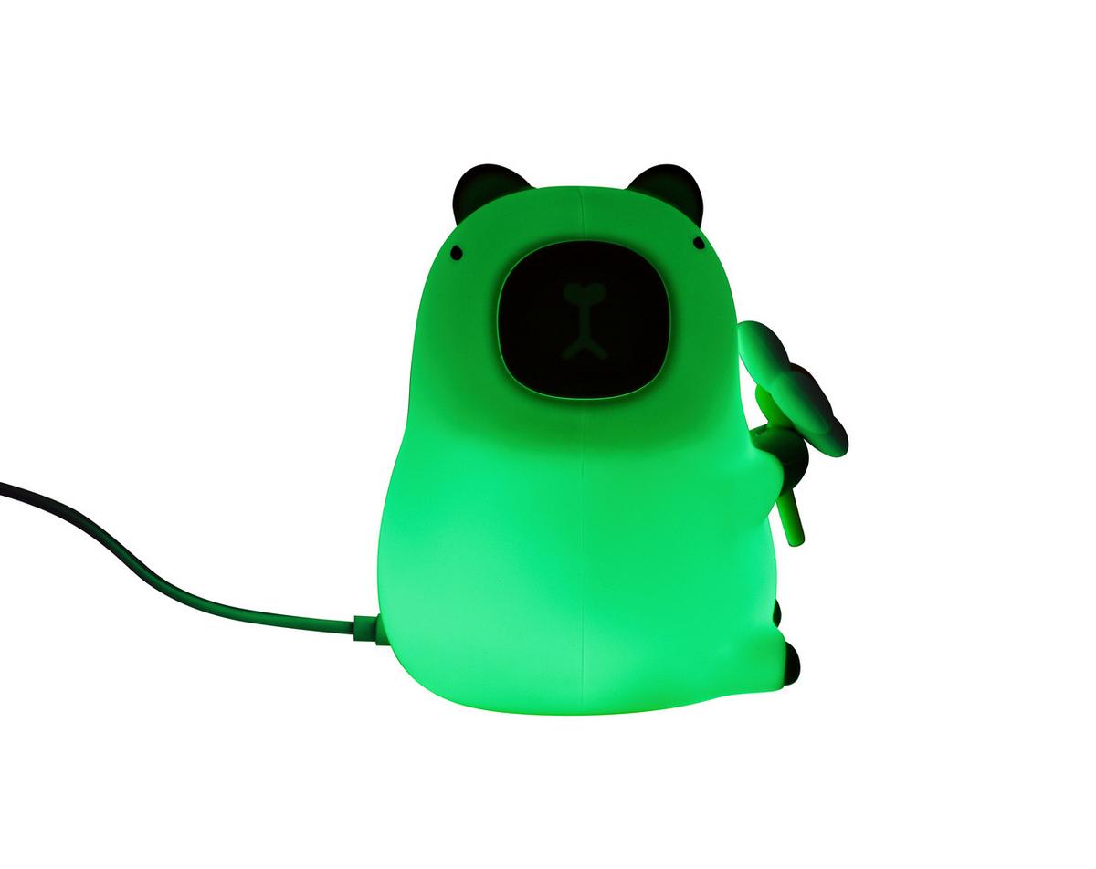 Nachtlicht Capybara Creme max. 2,5 Watt - Creme, MODERN, Kunststoff (9,2/11,1/9,1cm) - Mömax