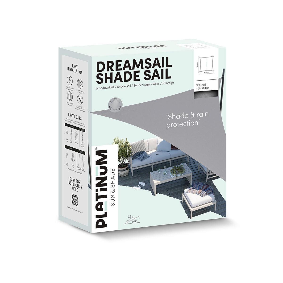 Sonnensegel Dreamsail Creme - Creme, MODERN, Textil (400/1/400cm) - Gardenson