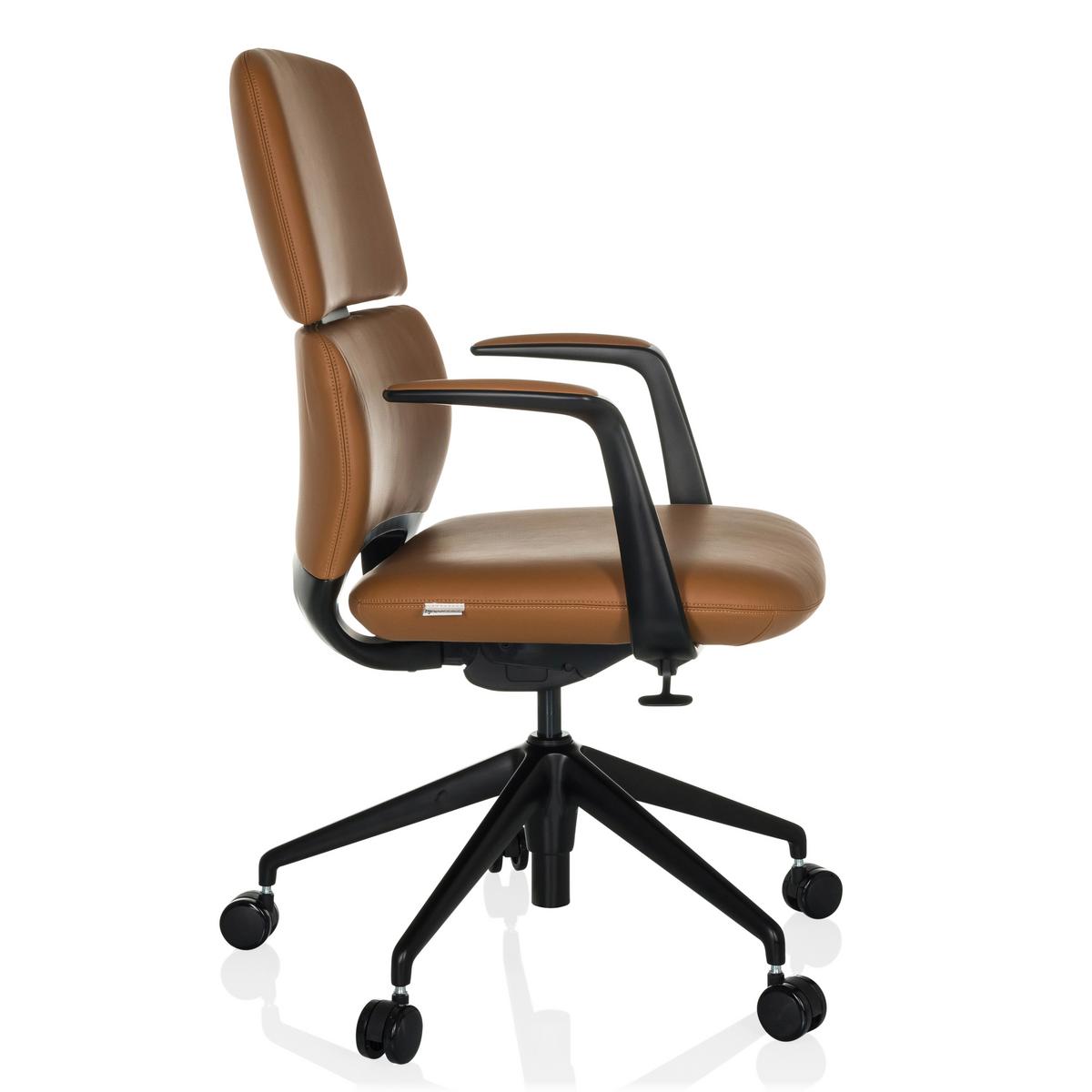 Vrtljivi Stol Atmos Designer - črna, Moderno, kovina/umetna masa (62/98-108/60cm) - MID.YOU