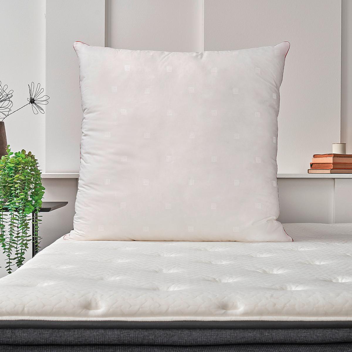 Kopfkissen Dacron 95 ca. 80x80x20 cm Weiß - Weiß, Basics, Textil (80/80/20cm) - Yatas