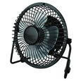 Tischventilator Fani Schwarz - Schwarz, Metall (15,2/8,2cm) - Mömax modern living