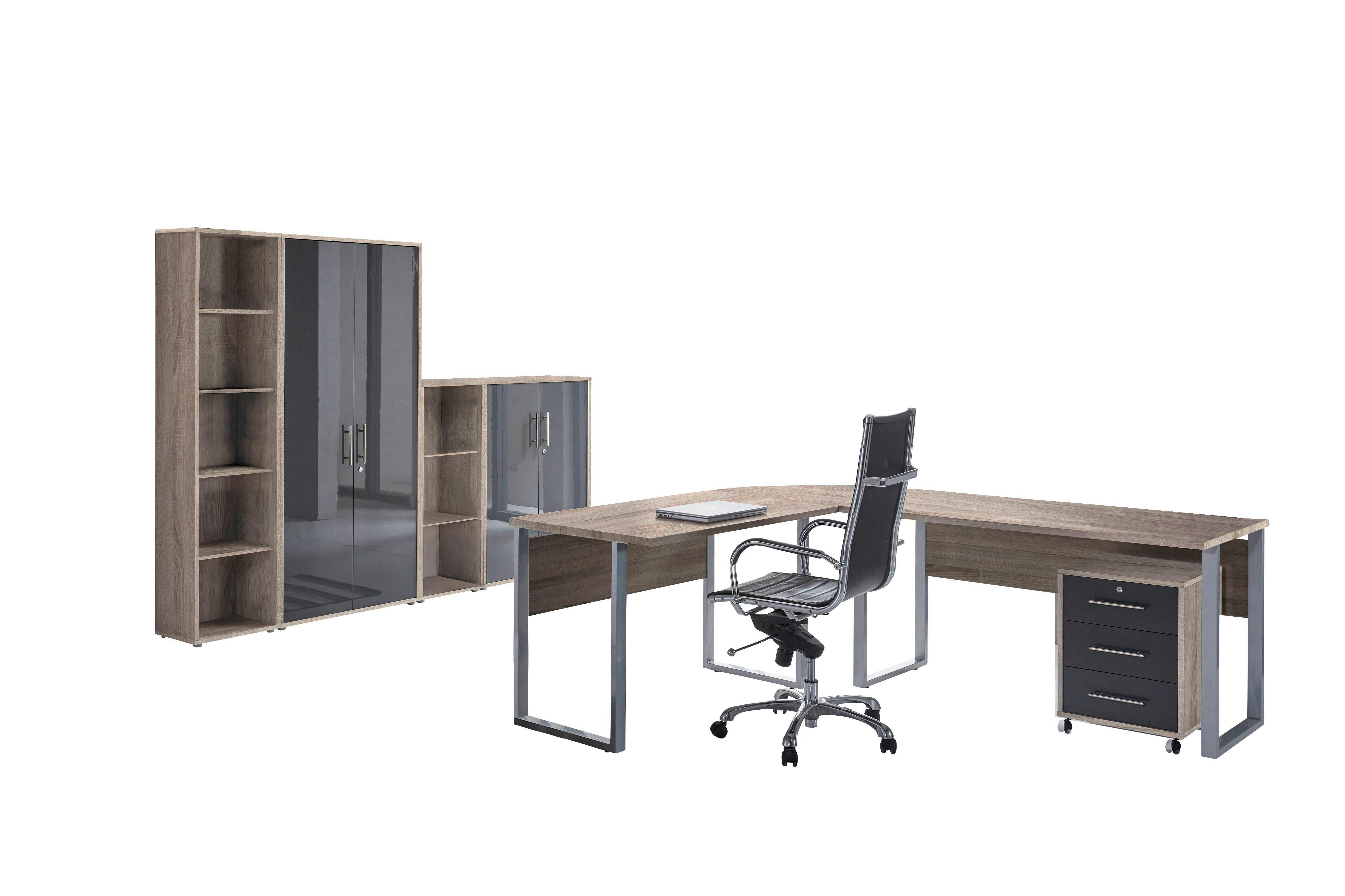 Büro Office Edition Set 3 Sonoma Eiche/Anthrazit online kaufen ➤ mömax