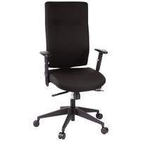 Drehstuhl Pro-Tec 300 Schwarz - Schwarz, MODERN, Kunststoff/Textil (57/125/53cm) - MID.YOU