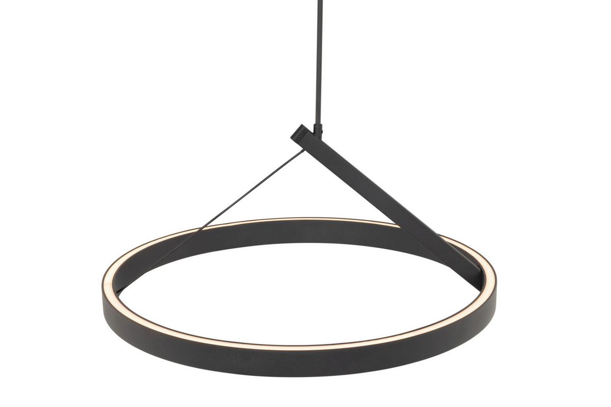 LAMPA WISZĄCA LED AERO *DK* - czarny, Design, metal (45/150cm) - Dieter Knoll
