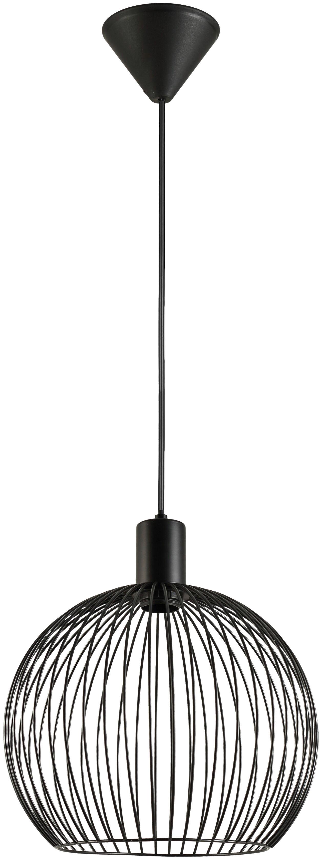 HÄNGLAMPA JESSE - svart, Modern, metall (30/120cm) - Mömax
