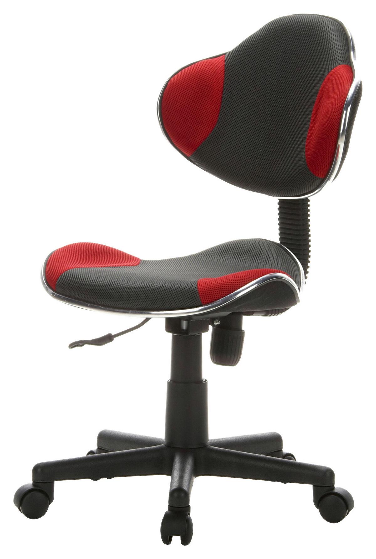 Mladinski Vrtljivi Stol Kiddy Gti 2, Siva, Rdeča - rdeča/siva, Basics, umetna masa (45/86-101/42cm) - MID.YOU