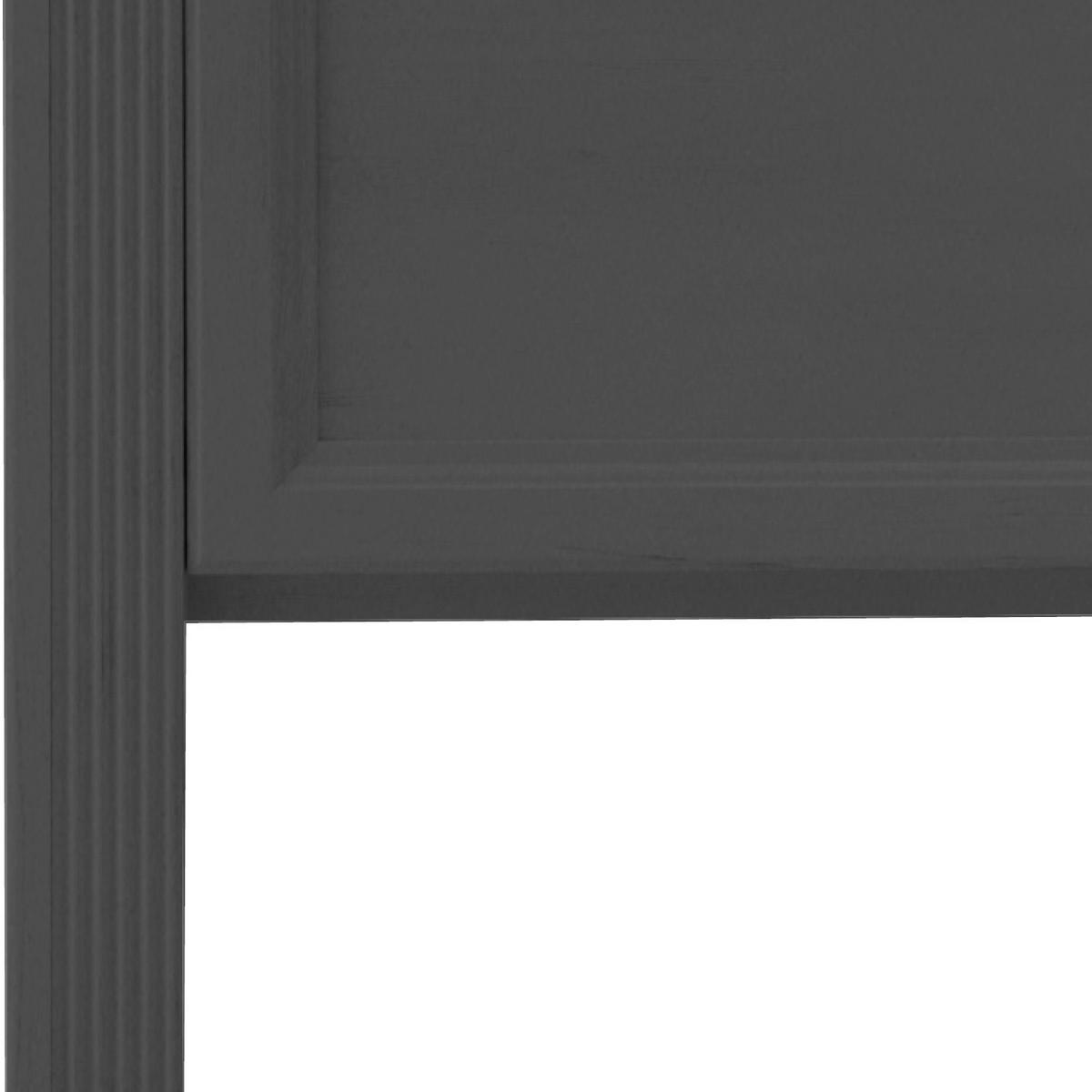 Klasični Krevet Jasmin Ii - boje grafita/hrast Artisan, Lifestyle, drvni materijal/plastika (100/200cm) - Modern Living