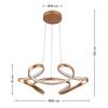 LED-HÄNGLAMPA JOSEM2 - cappuccino, Modern, metall/plast (60/120cm) - Mömax