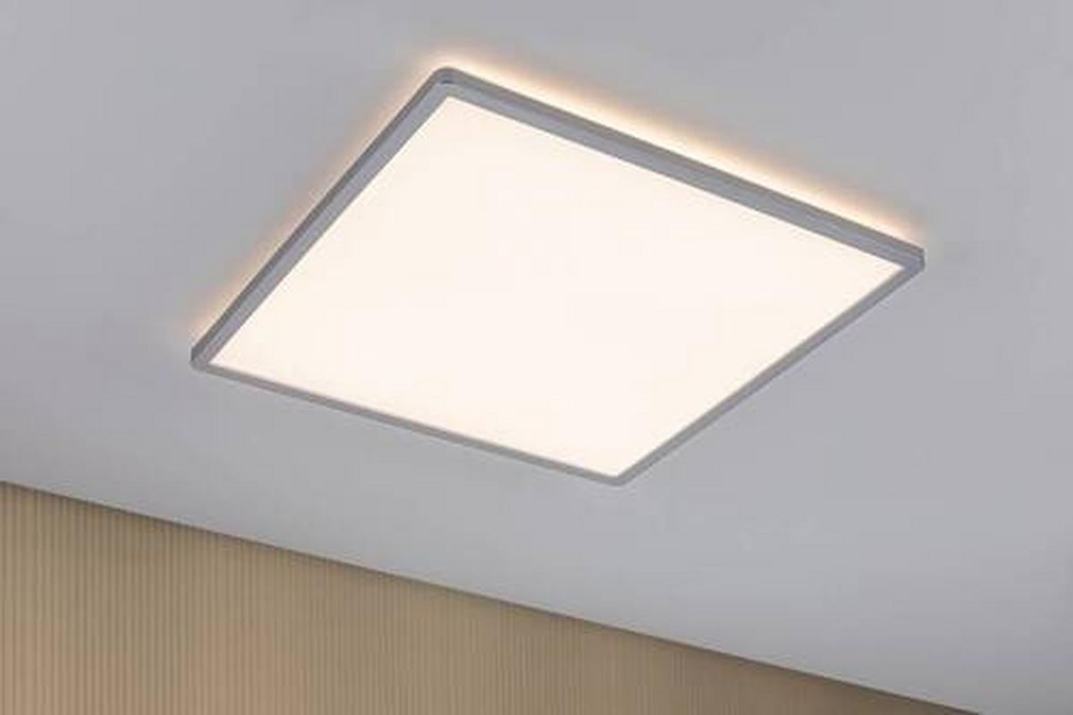 LED-Paneel Atria Shine in Chromfarben max. 22 Watt - Chromfarben, Basics, Kunststoff (42/42/2,8cm) - Paulmann