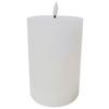Kerze mit LED in Weiß - Weiß (10/15cm) - Premium Living