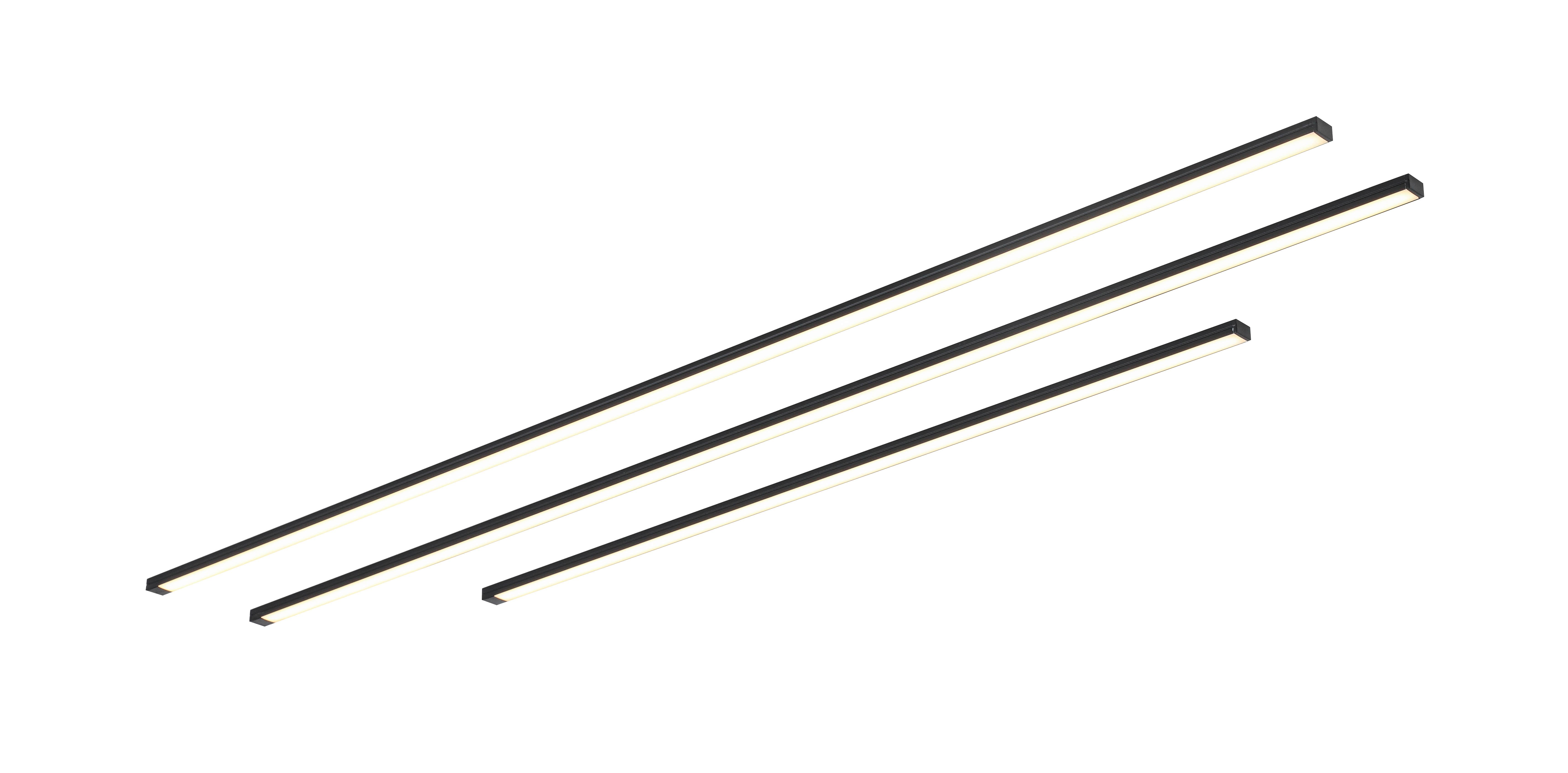 Led-svetlobna Škatla Numik - črna, Moderno, umetna masa (50/75/1,3/0,7cm) - Mömax