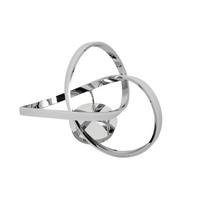 LAMPA SUFITOWA LED INDIGO - kolor chromowy, Design, tworzywo sztuczne/metal (55/29cm) - Dieter Knoll