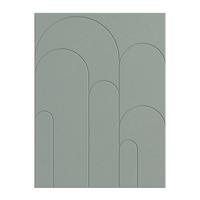 Akustikpaneel Milla Hellgrün - Hellgrün, Textil (120/90cm) - Based