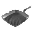 Grillpfanne Amadeus aus Aluminium - Schwarz, KONVENTIONELL, Metall (28/28cm) - Mömax modern living Grillpfanne Amadeus aus Aluminium - Schwarz, KONVENTIONELL, Metall (28/28cm) - Mömax modern living