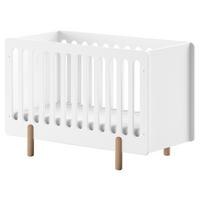 Gitterbett Simple ca. 60x120 cm Weiß - Weiß, MODERN, Holzwerkstoff (60/120cm) - MID.YOU