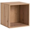 Sitzbox Cubix zum hängen Eiche Artisan - Eiche Artisan, KONVENTIONELL, Holzwerkstoff (36/36/34cm) - Mömax