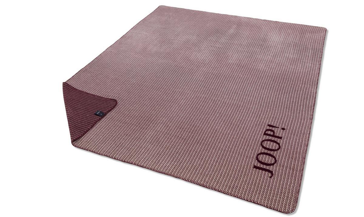 KOC DOMOWY JOOP! WOVEN - ciemnoczerwony, Design, tkanina (150/200cm) - Joop!
