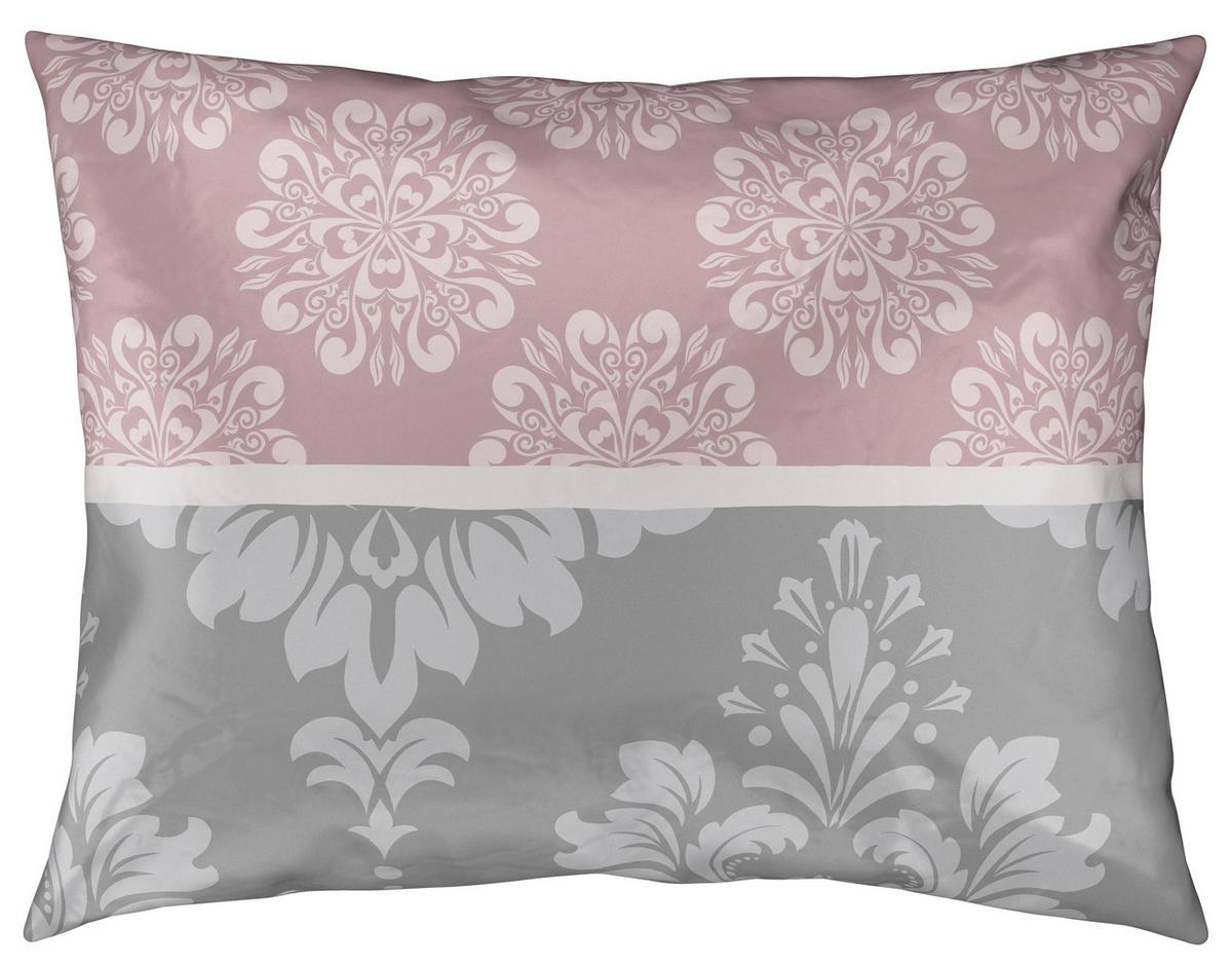 BETTWÄSCHESET YVONNE - Rosa, Konventionell, Textil (160/210cm) - Modern Living
