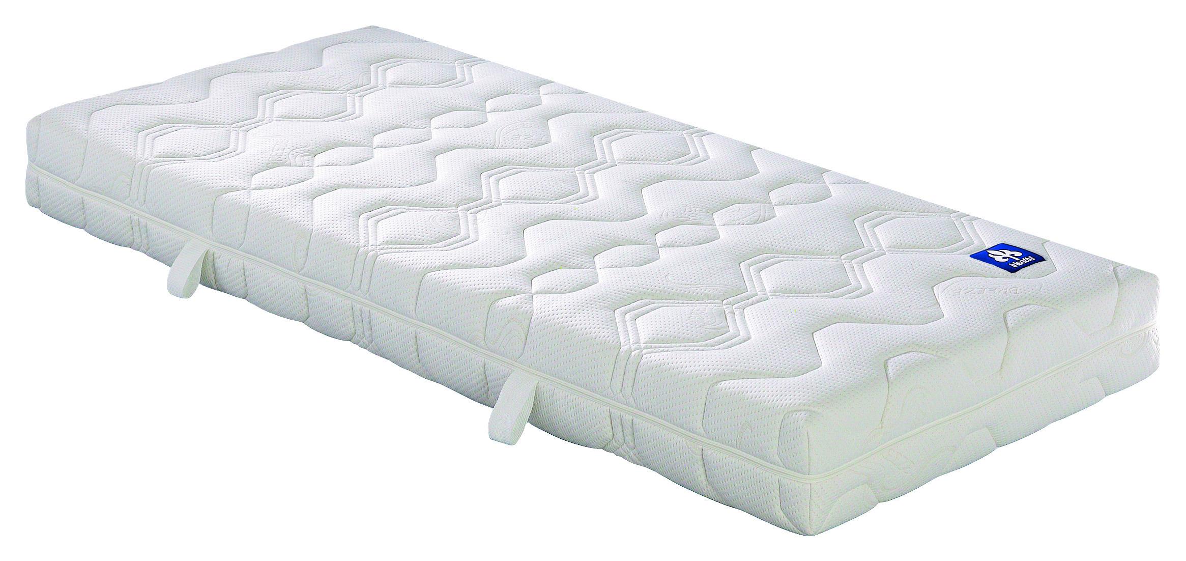 Matratze Irisette Lotus TFK H2 ca. 90x200cm - Weiß, MODERN, Textil (90/200/20cm) - Irisette