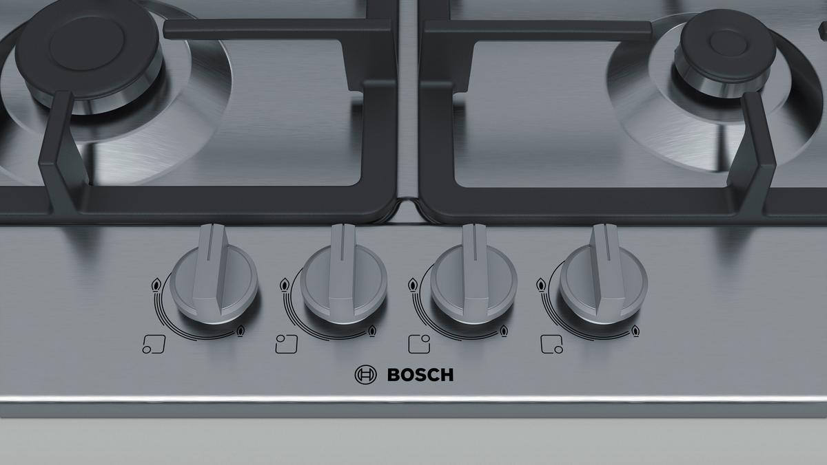 Ploča Za Kuhanje Pgp6b5b90 - svijetlo siva, Design, metal (58,2/4,5/52,0cm) - Bosch